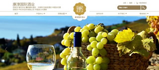 廈門(mén)康淳酒業(yè)網(wǎng)站建設